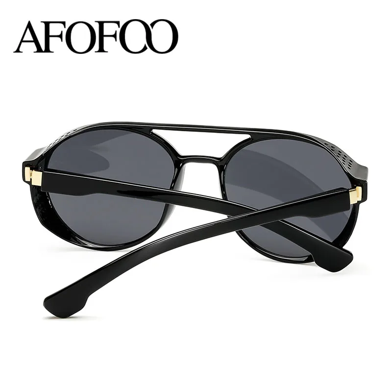 Солнцезащитные очки AFOFOO зеркальные для мужчин и женщин Модные Винтажные