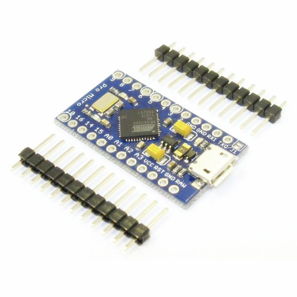 Pro Micro ATmega32U4 5V 16 МГц заменить ATmega328 для arduino Pro Mini с 2 Row штыревые для Leonardo Mini Usb Интерфейс