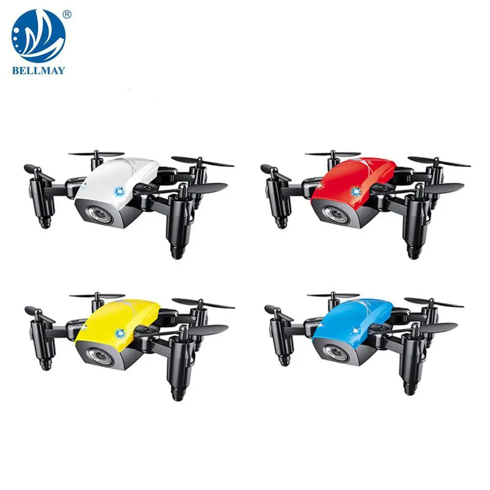 2018 г. Лидер продаж bellmay S9HW мини Drone с камерой S9 без камеры Вертолет складной Дрон
