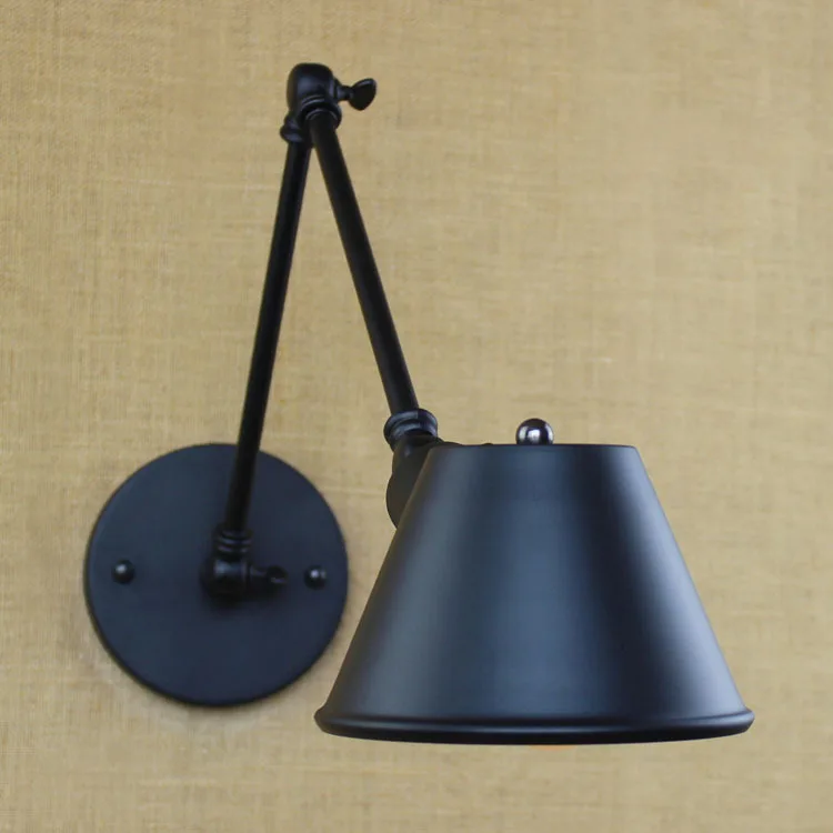 Старинное Ретро освещение металлический Лофт промышленный Регулируемый