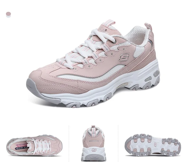 Skechers/Женская обувь D'lites; массивные кроссовки; коллекция года; модная женская обувь; кроссовки; обувь для папы; удобные кроссовки на платформе; 11930-BLK
