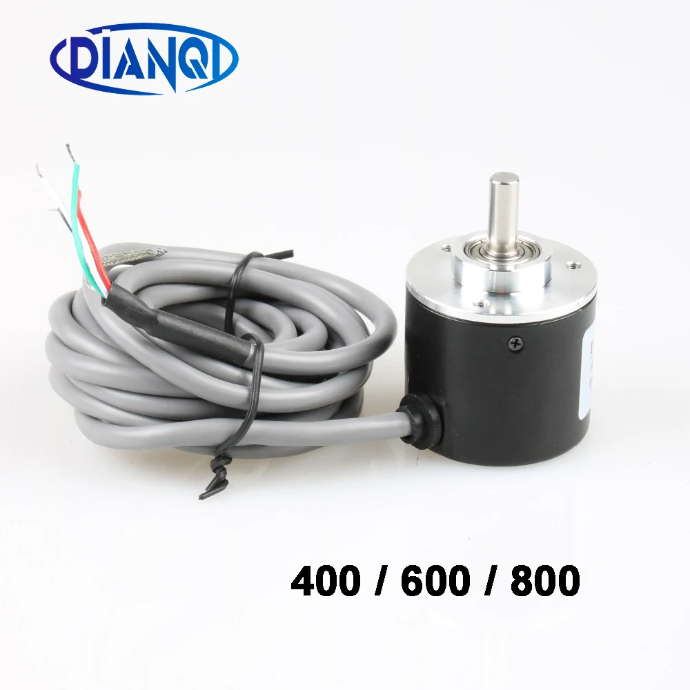 

400 600 360 Pulses Incremental Optical Rotary Encoder AB Two-phase 5-26V 400 Pulses Incremental Optical Rotary Encoder