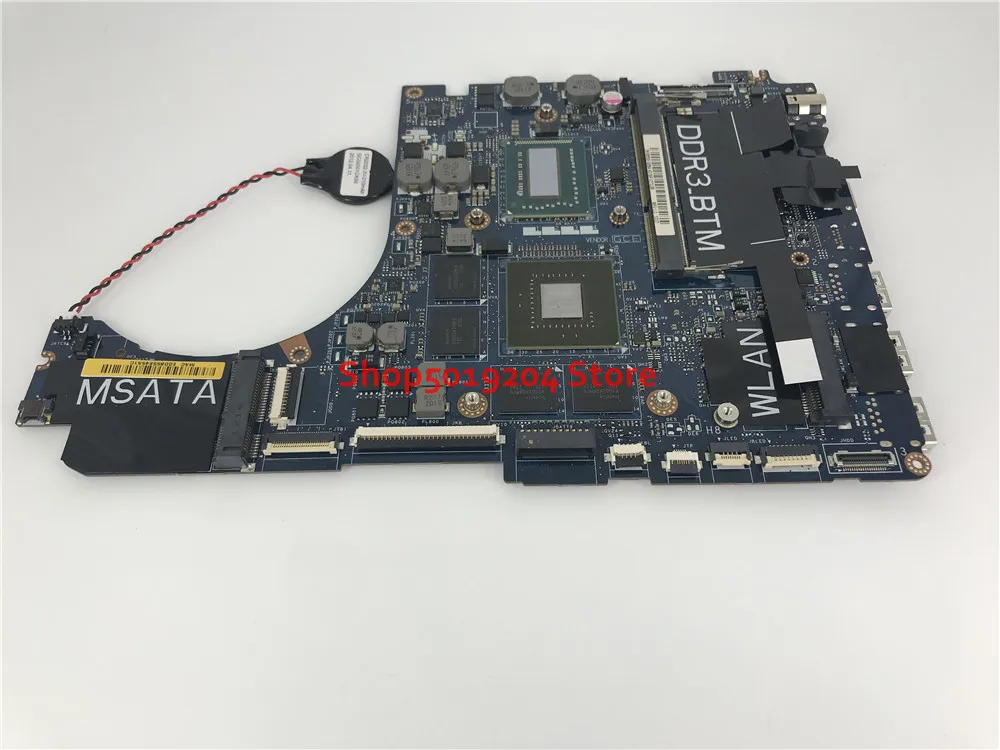 Для Dell XPS 15 L521X материнская плата для ноутбука CN-0HKTTR 0HKTTR SR0MR I7-3612QM QBL00 LA-7851P 100%