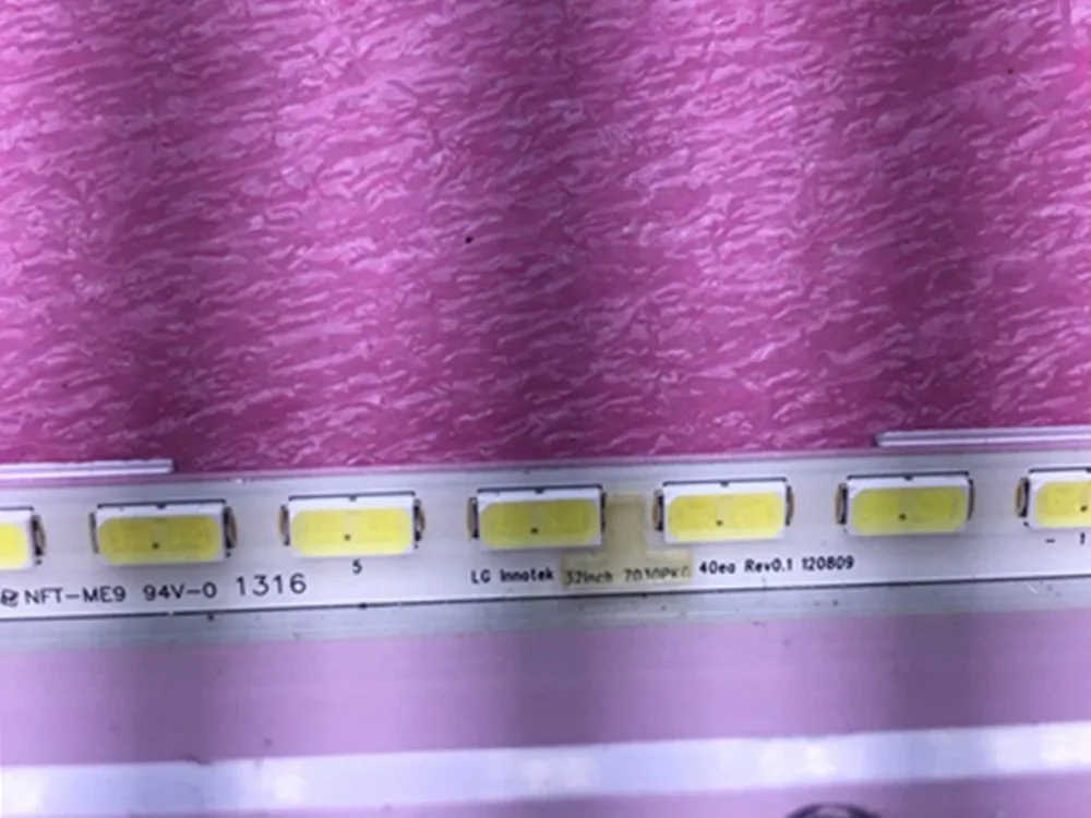 Светодиодная лента для LG Innotek 32 дюйма 2 шт. = 40 светодиодов 32E600Y 7030PKG 40ea Rev0.1|Эффект