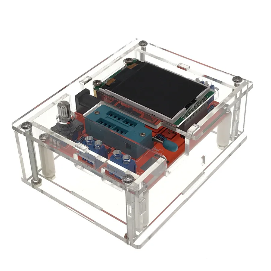 Многофункциональный тестер транзисторов GM328 инструмент для измерения емкости и