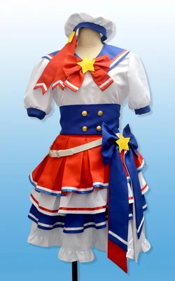 PriPara Prism Paradise Reona Uesuto Dorothy West Косплей Костюм с шляпой 11 |