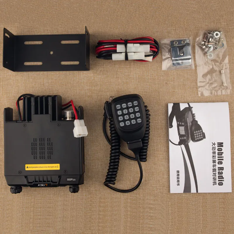 

KSUN Walkie Talkie 980Plus Dual Band Divilian 75W High Power Handheld Two Way Radio Outdoor Mobile Car Radio Transceiver