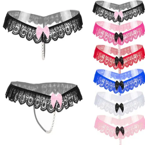 Женские сексуальные кружевные стринги с Т-образной спинкой женское белье