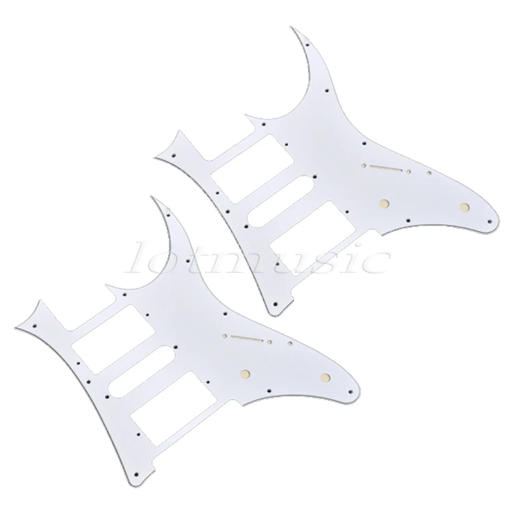 2 шт. 3 слоя 10 отверстий Eletric Guitar Pickguard для Ibanez RG250 стильная Замена|guitar pickguard|3 plypickguard