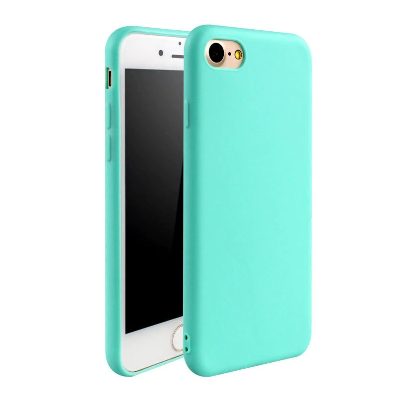 Спс дешевый мягкий iphone 6 S чехол для 5 конфеты твердые coque силикон 7 вернуться тпу