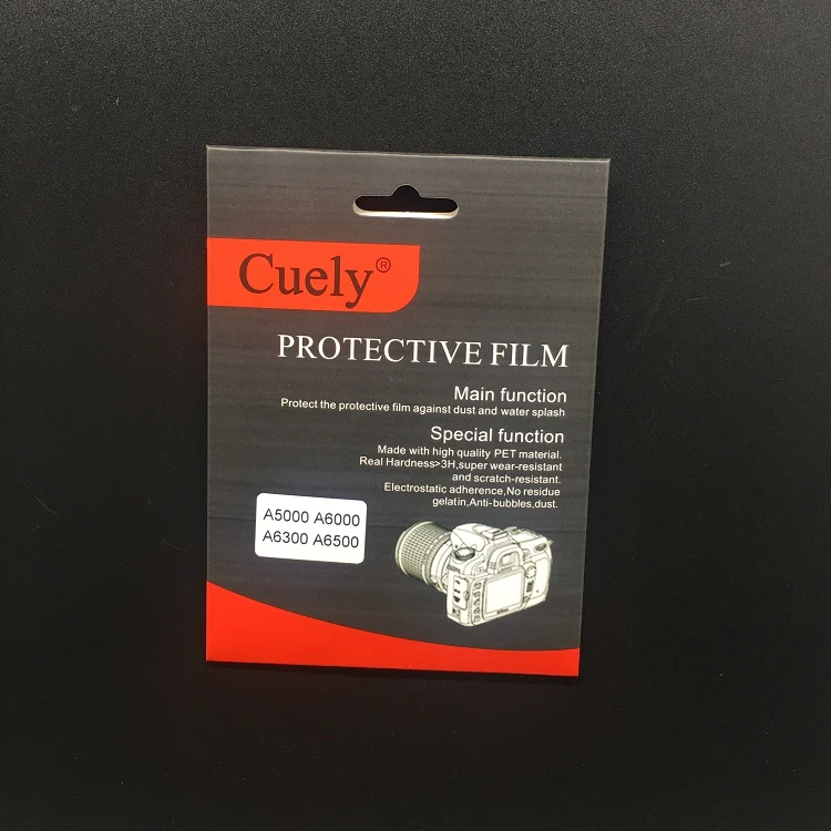 

Camera toughening screen LCD Screen Guard Protector For Sony A5000 A6000 A6300 A6500 Mirrorless System Camera