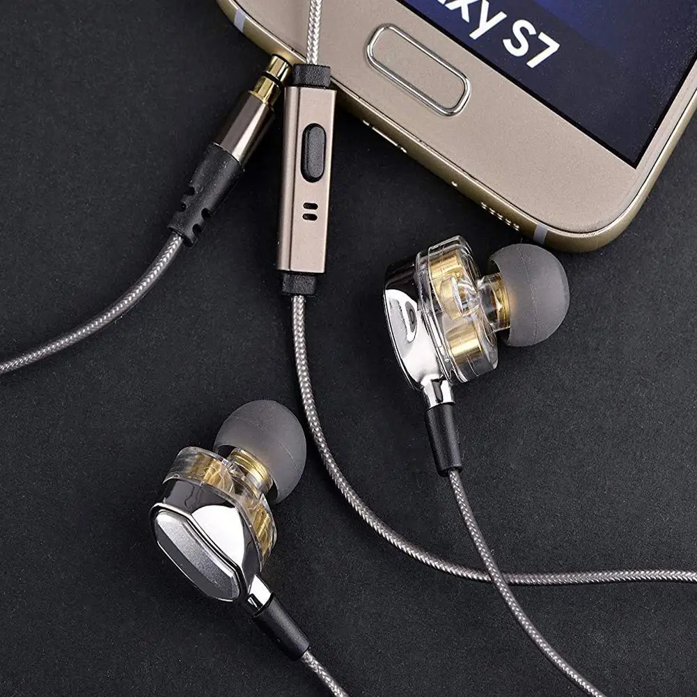 Ostart новейший G2 двойной Динамический драйвер наушники HiFi стерео объемный