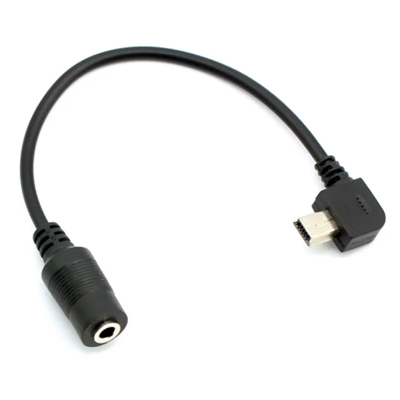 Кабель-адаптер для микрофона кабель цифровой камеры Mini USB-3 5 мм адаптер провод