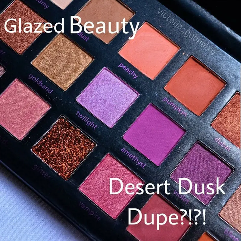 BEAUTY GLAZED 18 цветная палитра теней для век женщин матовые тени водостойкая Палитра