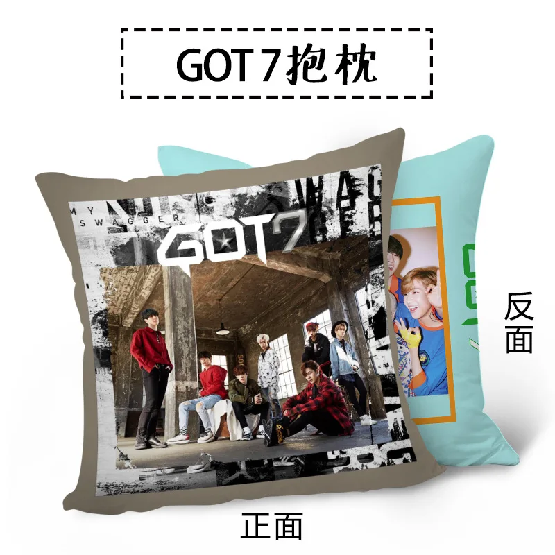 [MYKPOP]GOT7 Двусторонняя HD Печать Подушка KPOP вентиляторы коллекция SA18052711 | Игрушки и