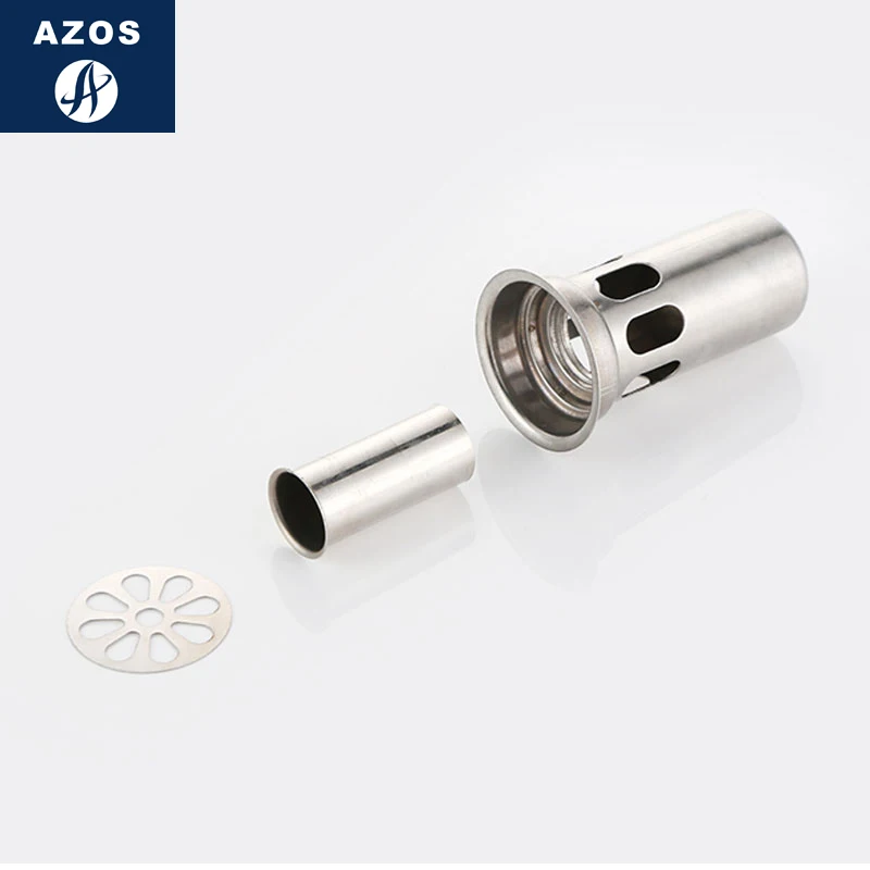 AZOS SUS304 stainless steel Shallow water seal floor drain shower room Fast drainage Deodorant/Fast 1000*68mm rectangle | Обустройство