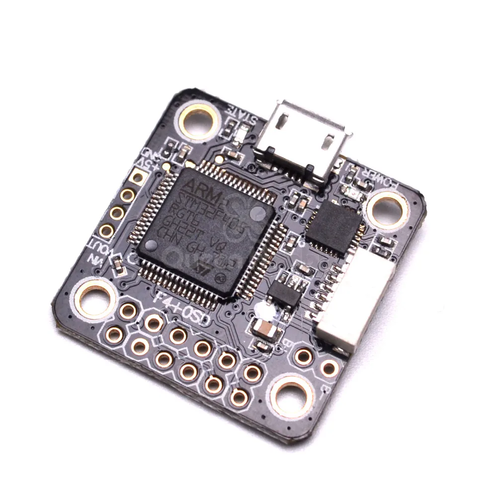 F4 мини плата контроллера полета Встроенный OSD 5 V/1A 2 4S CPU STM32F405RGT6 для мультикоптера