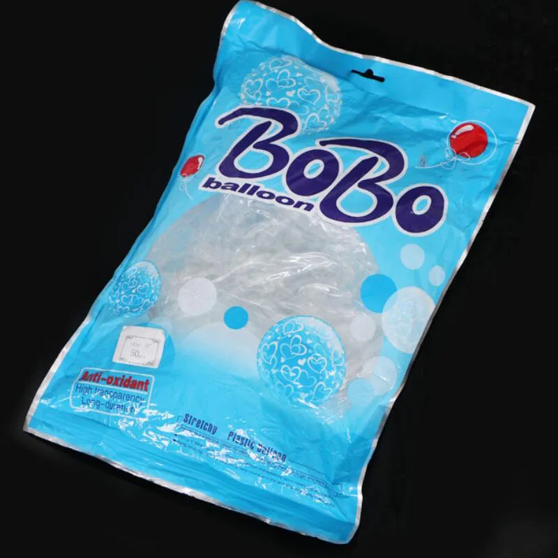 

8Season Bobo Transparent Helium Clear Balloons Marriage Wedding Happy Birthday Party Decoration Globos Boy Girl Gifts Favor DIY