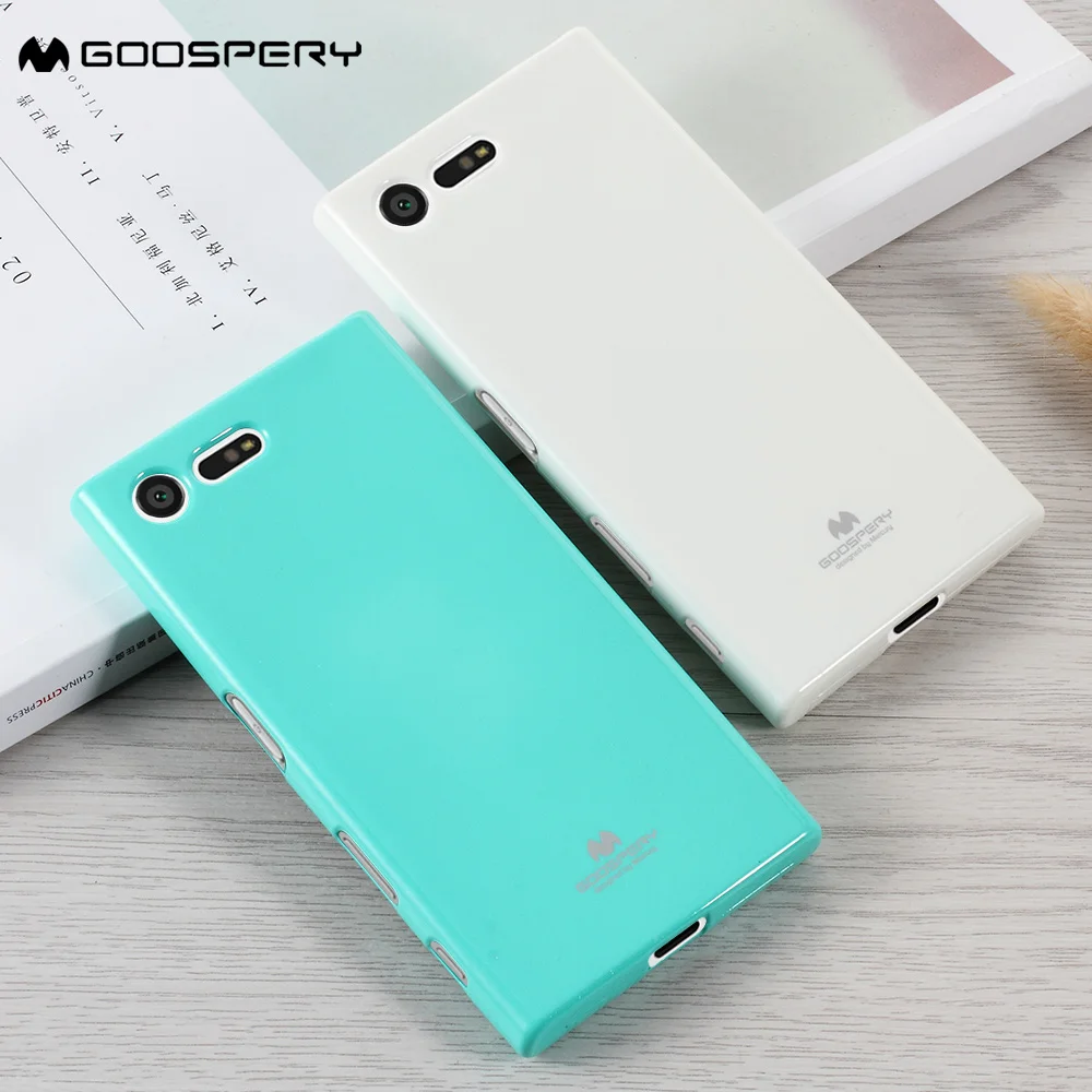 MERCURY GOOSPERY For Sony Xperia X Compact Cases Glitter Powder TPU Skin Case for - 4.6 inch |