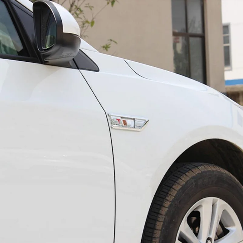 Тонлинкер наклейки для Chevrolet Cruze 2017-18 стайлинга автомобилей 2 шт. хромированный