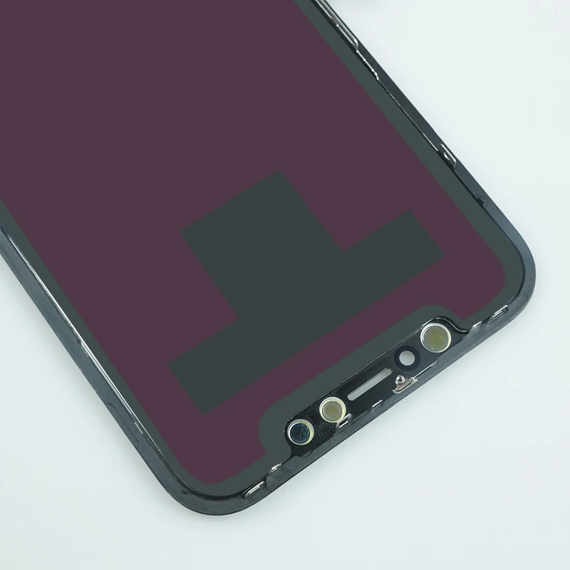 1 шт. для Iphone XR ЖК дисплей OEM с дигитайзером замена сборка 45 ° Угол края черный
