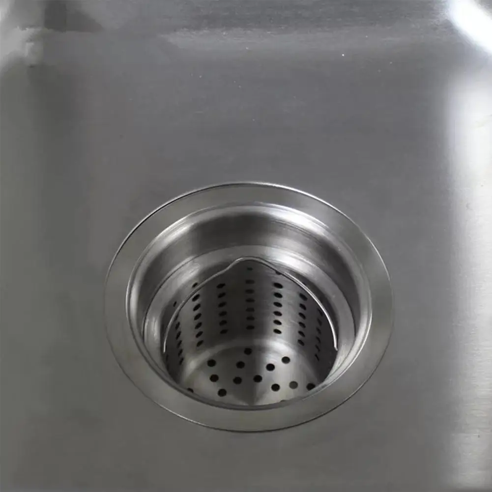 Нет утолщенная корзина из нержавеющей стали фильтр для раковины пробка слива