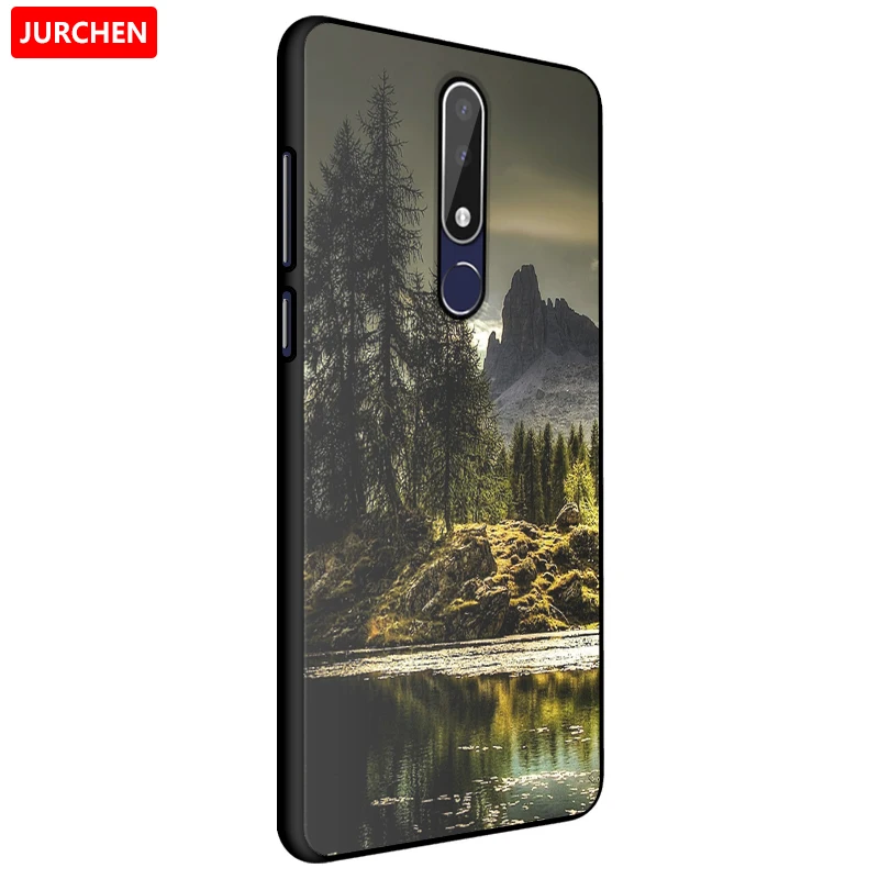 Чехол JURCHEN из мягкого силикона и ТПУ защитный чехол для Nokia 3 1 Plus 2018 на мобильный