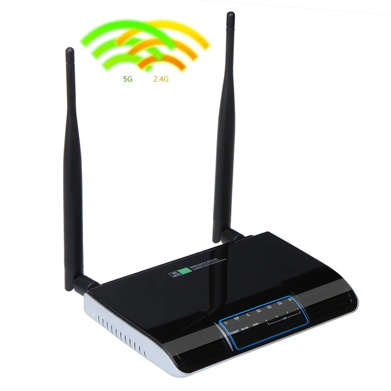 С 4 портовый коммутатор LAN 2.4 ГГц и 5 одновременно двухдиапазонный беспроводной Wifi