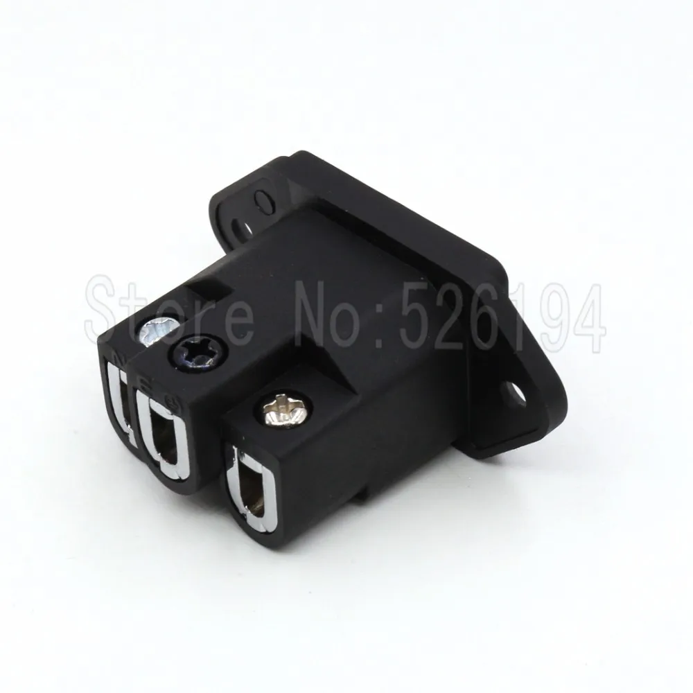 Бесплатная доставка 2 шт. магнитная розетка переменного тока (R) IEC с родиевым