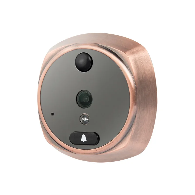 4 3 дюймов ЖК видео глазок камера ИК ночного видения PIR датчик движения дверной