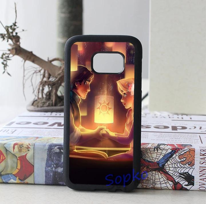 Рапунцель: запутанная история рапунцель Дело Чехол для samsung galaxy S3 S4 S5 S6 S7 край