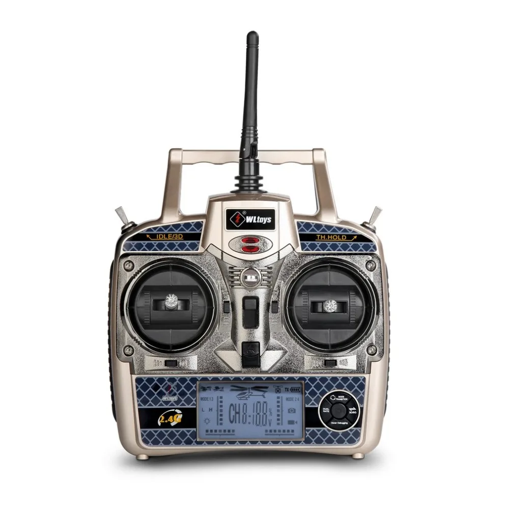 Для WLtoys V950 горячая Распродажа 2,4G 6CH 3D/6G система свободно переключается бесщеточный двигатель RTF пульт дистанционного управления Вертолет сильный ветер RC игрушки