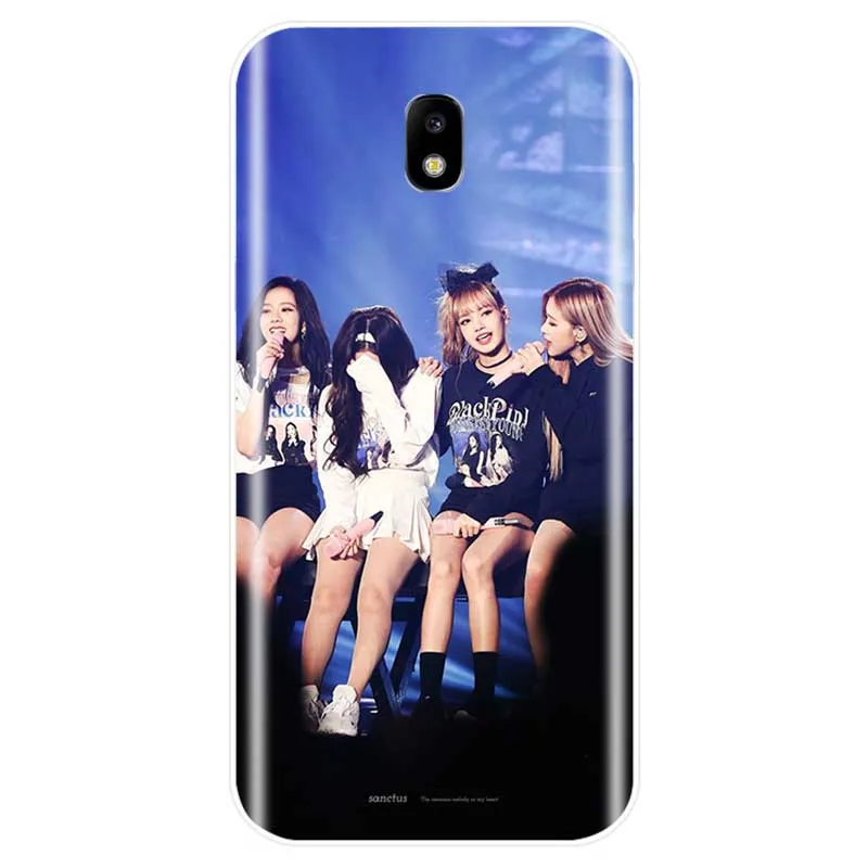 Цвета: черный, розовый, k-pop BTS kpop коллаж ТПУ чехол для телефона для Samsung Galaxy J3 J4 J6 J8 J3 J5 J7 J5 J7 J3PRO J7PLUS - Цвет: T19033102-06.jpg