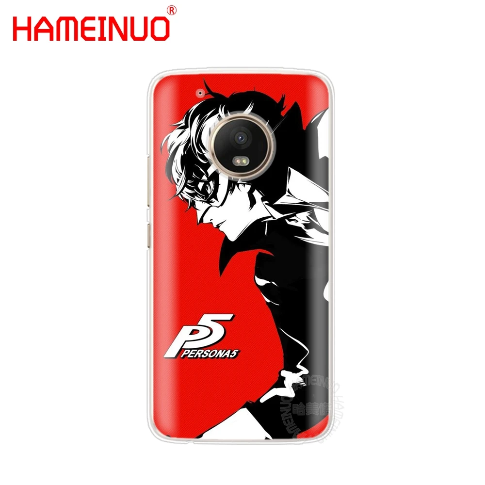 Чехол HAMEINUO Persona 5 для телефона Motorola Moto X4 E4 C G6 G5 G5S G4 Z2 Z3 PLAY PLUS|Бамперы| |