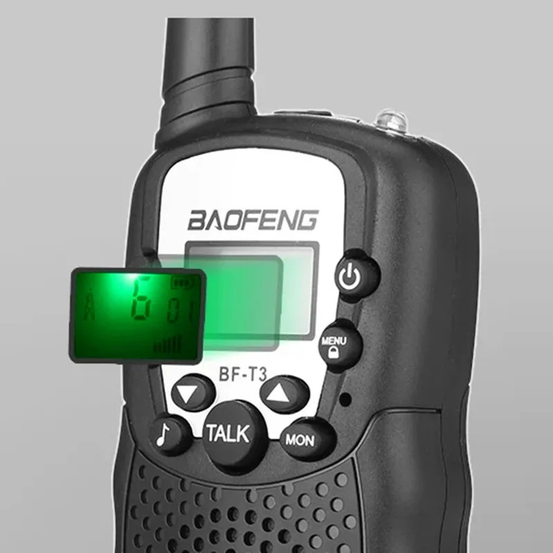 2 шт. детская рация UHF BaoFeng BF T3 FRS двухстороннее радио Comunicador удобное HF