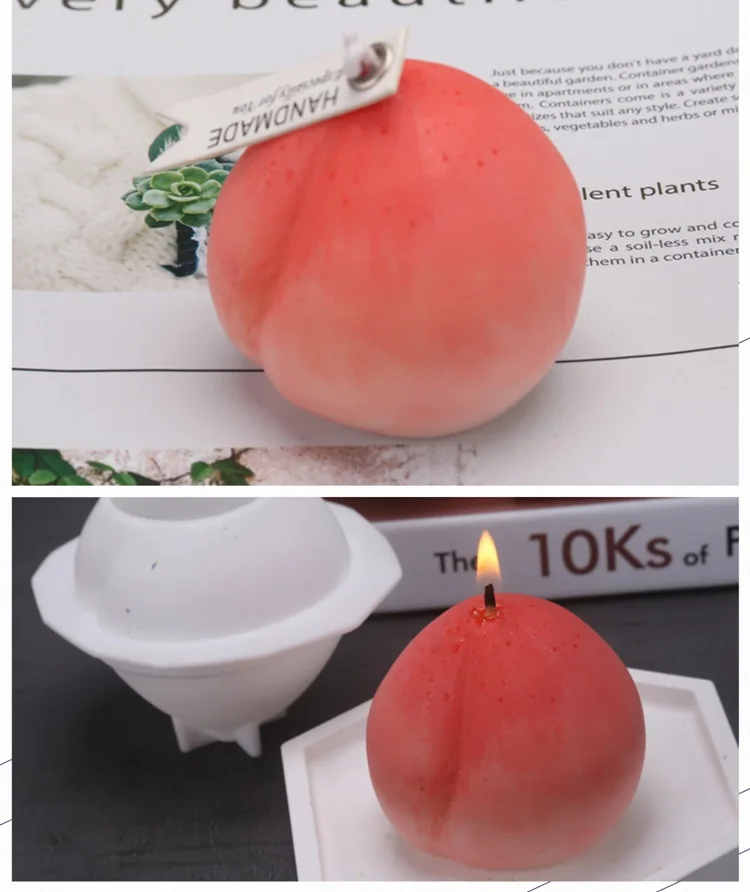 Моделирование фрукты свечи силиконовые формы DIY гипса гипсовые поделки из