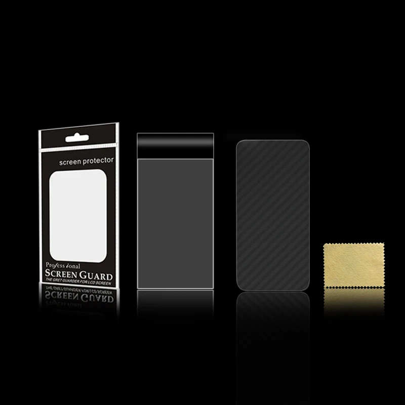 Прочная мягкая задняя пленка из углеродного волокна с защитой от отпечатков