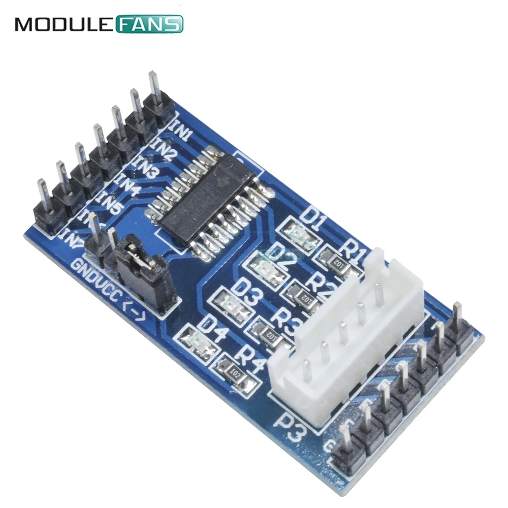 Плата драйвера шагового двигателя ULN2003 модуль для 5 В 4 фазы линий 28BYJ 48 Arduino DC 12