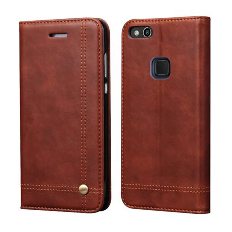 

For Huawei P10 Lite Case Luxury Wallet Style PU Leather Case For Huawei P10 Lite Flip Pouch Card Slot Funda With Stand Function
