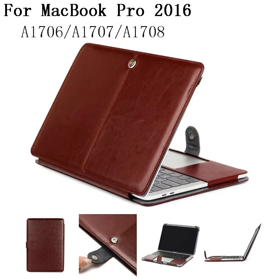 Новый Искусственная кожа чехол для 2016 Macbook Pro 13 15 Air 11 6 ноутбука Чехлы iPad сумка Mac book