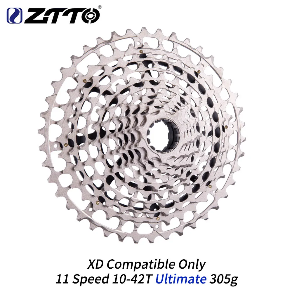 ZTTO велосипедная кассета 11 скоростей XD 10 42T Ultimate HG MTB Freewheel CNC стальные звездочки для