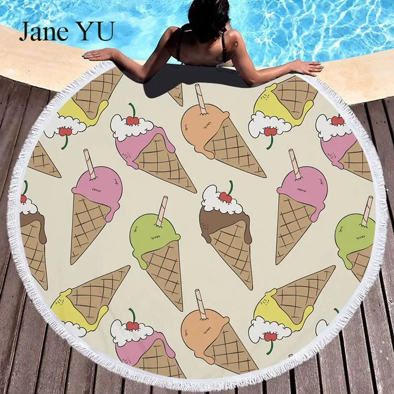 Коврик для пикника JaneYU macaron геометрический гобелен с кисточками пляжное