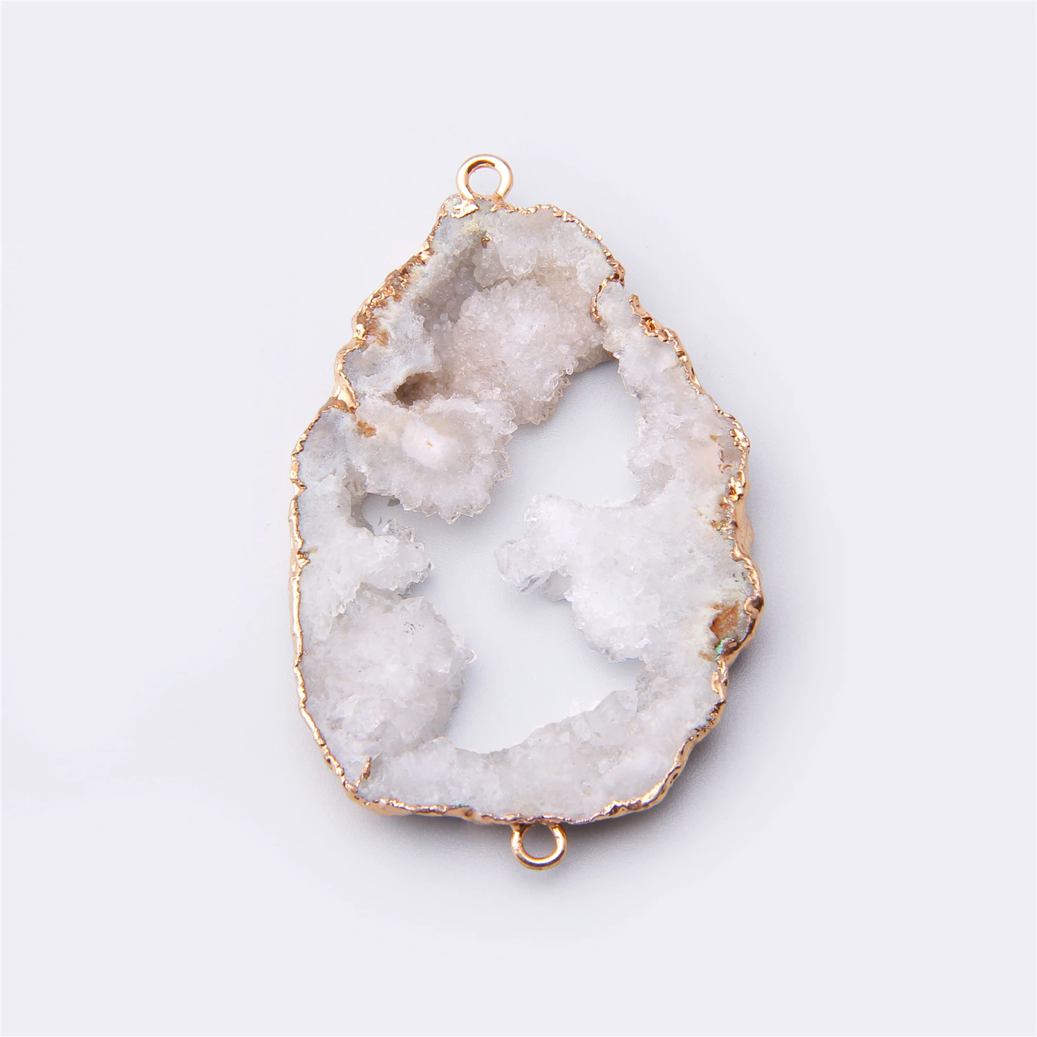 Золотой Белый Цвет Натуральный druzy маятник кулон agates druzy коннектор друзовый кристалл кулон разъем diy инкрустация натуральный кристалл druzys