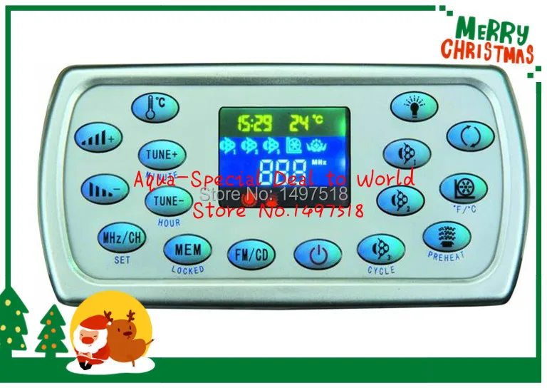 HLW-A-8001 spa Control Panel &amp hot tub keypad panel HLW15B JNJ Monalisa jazzi Infinity Megastore | Обустройство дома