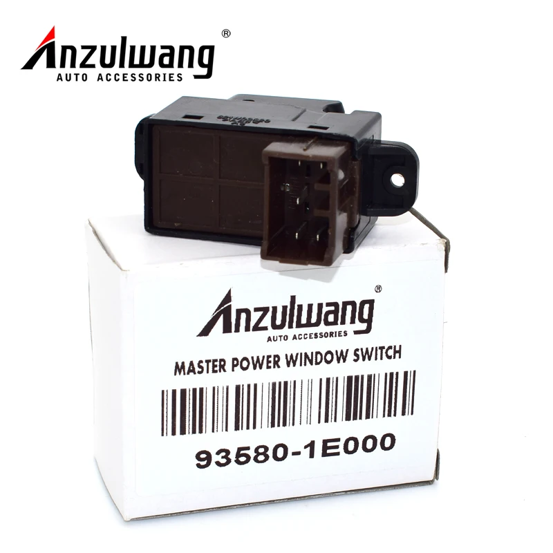 ANZULWANG новый переключатель стеклоподъемника пассажирского 93580-1E000 для HYUNDAI Accent 2007