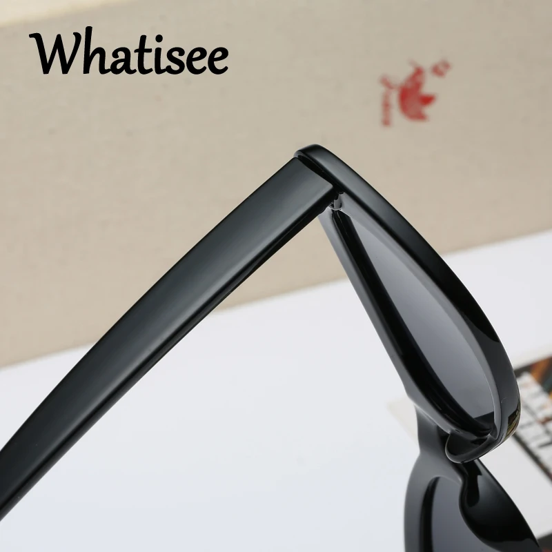 Солнцезащитные очки Whatisee в стиле ретро кошачий глаз женские брендовые