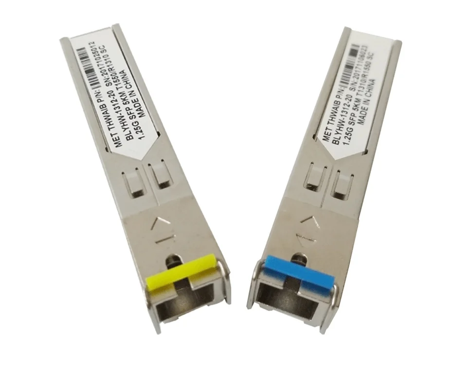 Коннектор SC gigabit 5km DDM BIDI mini gbic sfp модуль 1 25G Otdr оптический трансивер | Мобильные