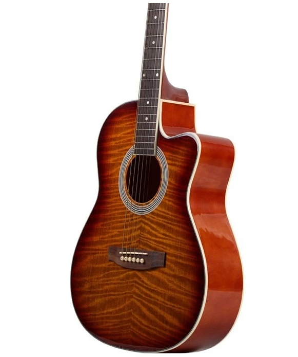 39 8 дюймов Акустическая гитара Picea Asperata guitarra Instrumento Musicais с гитарными струнами|guitar