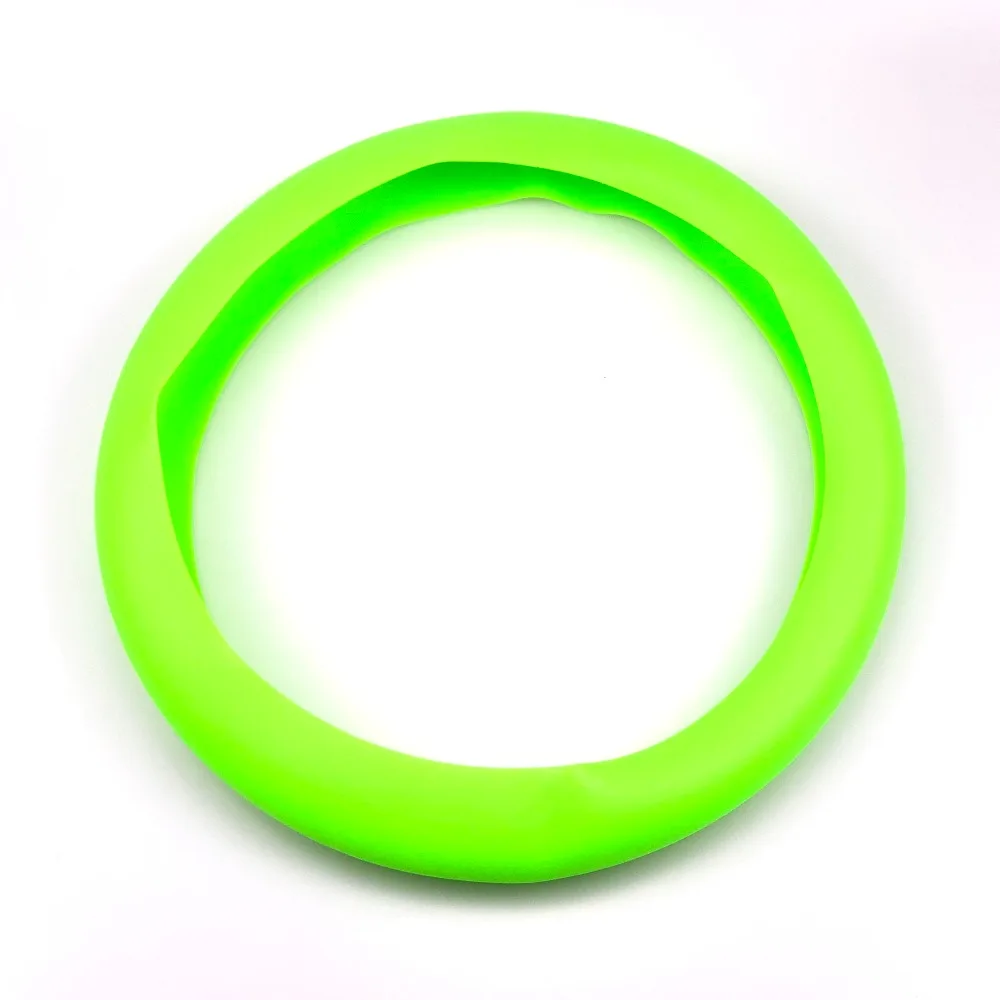

Car Silicone Steering Wheel Cover For Skoda Octavia Yeti Roomster Fabia Rapid Superb KODIAQ Citigo