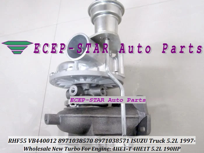 Турбокомпрессор RHF55 VIBA VA440012 8971038570 VB440012 VD440012 для грузовиков ISUZU NQR 97- 4HE1 4HE1T 4HE1-T 5.2L